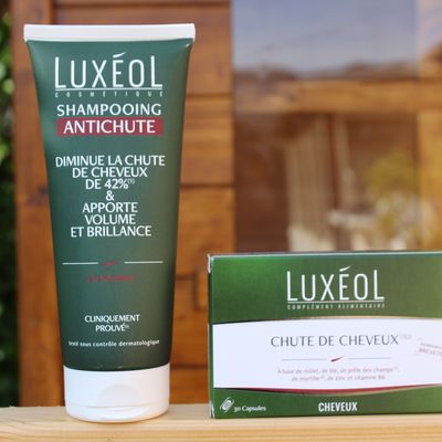 Luxéol antichute de cheveux ! test et avis ! 