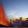 Volcan de la Fournaise à l'île de la Réunion