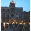 Venise: la tour de l'horloge