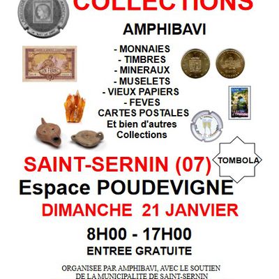 Bourse aux collections de Saint Sernin du 21 Janvier 2024