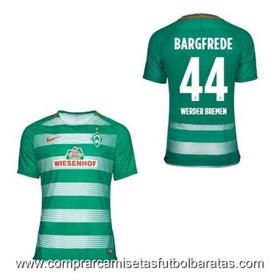 Camiseta BARGFREDE Werder Bremen 2017 primera equipacion 