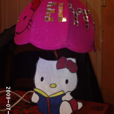 lampe de chevet hello kitty