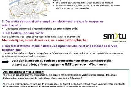 Citéline et leurs usagers pris en otage par le SMITU 