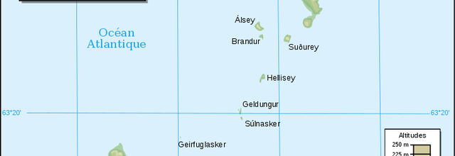Islande - les îles Vestmann : Heimaey.