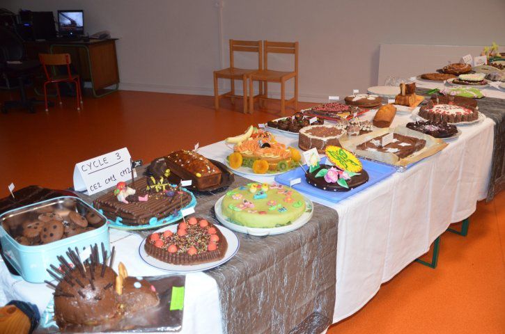 Concours de gâteaux à l'occasion des Portes Ouvertes du 15 Février 2014