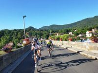 Un peloton d'une vingtaine de champions majoritairement aux couleurs du GCP !