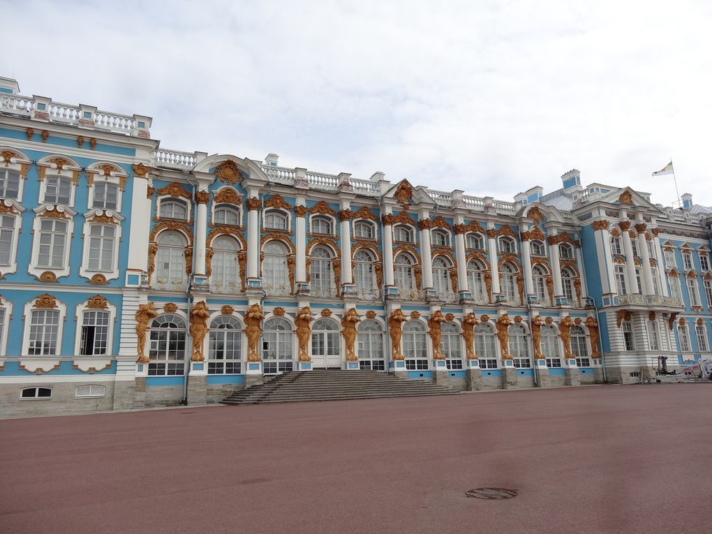 Palais de Pavlosk et Palais de Catherine à Pouchkine