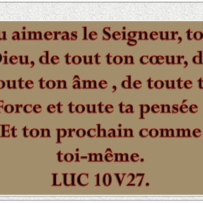 Chapitre 2  Aime ton prochain comme toi-même