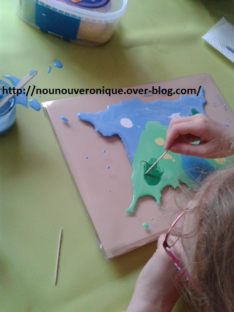 La peinture humide