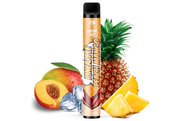 Test - Vape pen - Pineapple Peach Mango de chez Cristal Puff