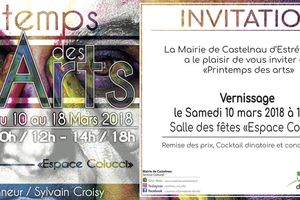 Printemps des Arts à Castelnau du 10 mars au 18 mars 2018