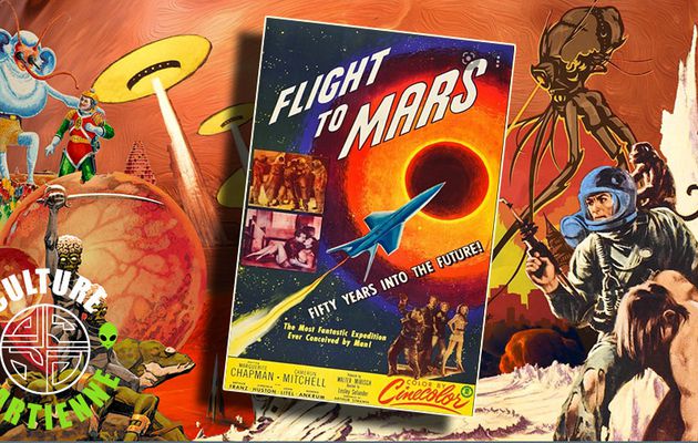 👽🎬 LESLEY SELANDER - DESTINATION MARS (FLIGHT TO MARS, 1951)