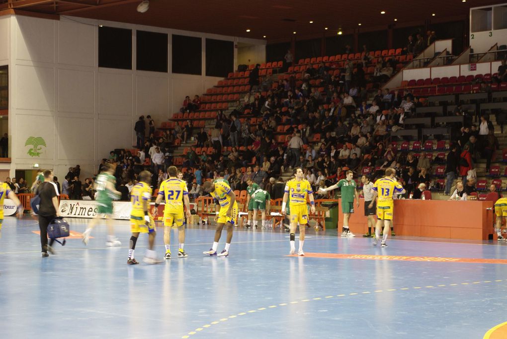 Match de Handball du 30 mars 2012 au Parnasse à Nîmes - Un match sous haute tension...