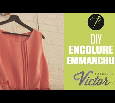 PAREMENTURE COMBINÉE ENCOLURE ET EMMANCHURE en vidéo.