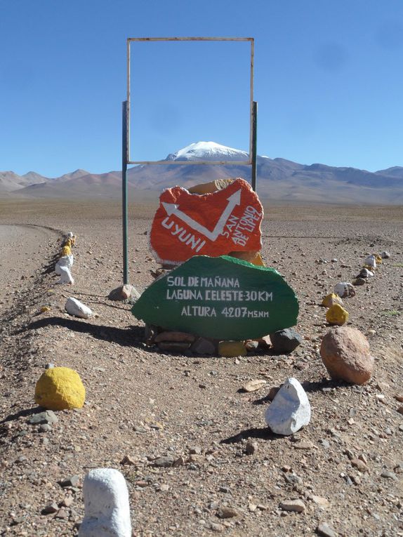 de Salta (Arg) a San Pedro, en passant ppar les salars d'Uyuni en Bolivie : 2 semaines de photos !