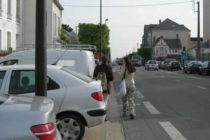 Avenue Maunoury piétons en danger