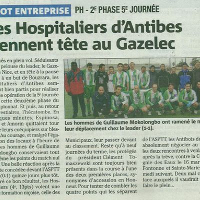 Article Nice Matin Gazelec