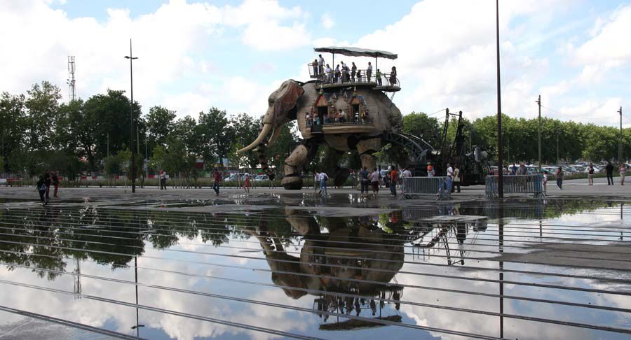 Eléphant de l'Ile de Nantes Royal de Luxe - Photos Thierry Weber Photographe La Baule Guérande