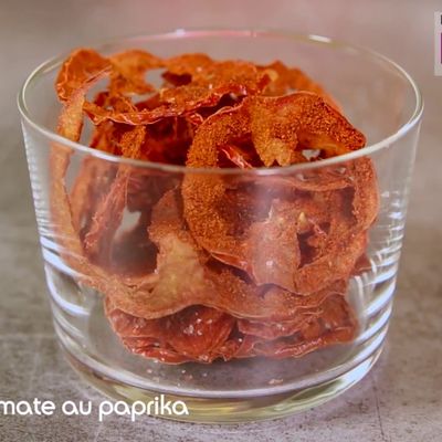 Chips de tomates au paprika 