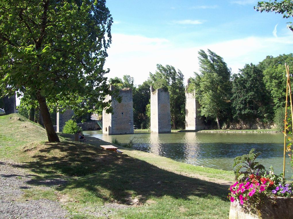 En plein centre de Lussac, c'est étang est un lieu idéal pour une ballade avec les enfants, ou tout simplement pour faire une marche.