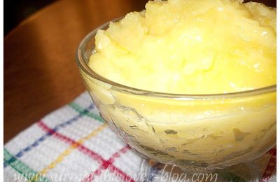 Lemon Curd Sans Beurre