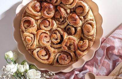 Cinnamon Rolls sans sucre et sans beurre