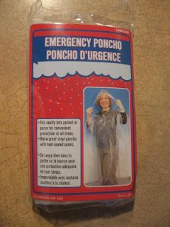 Poncho d urgence