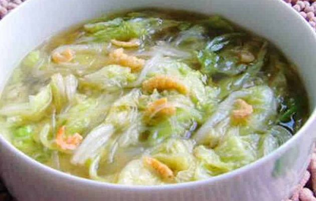 Soupe au chou regime thermomix