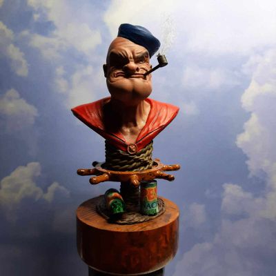 1/16 - Buste Popeye par Bernard 