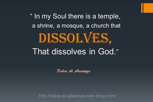  In my Soul there is a temple...