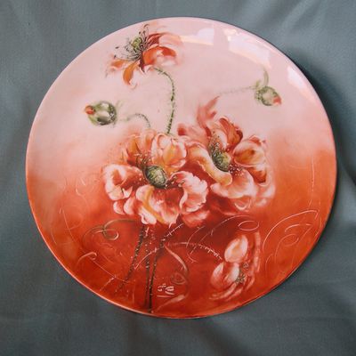 peinture sur porcelaine technique américaine