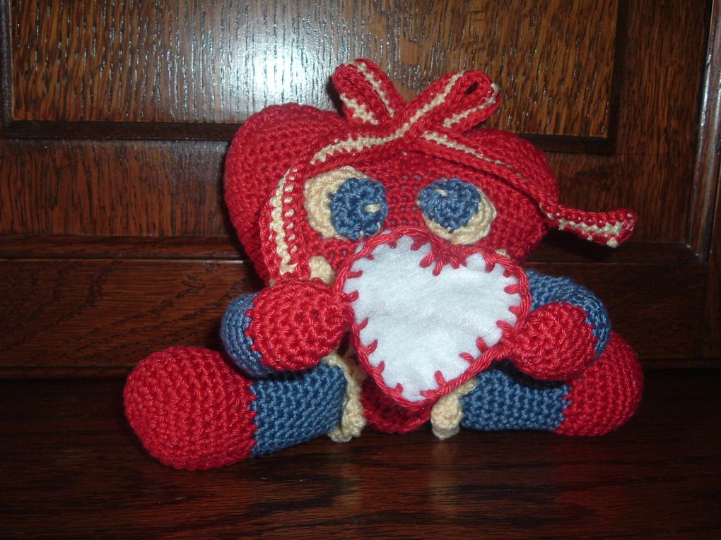 voici un apperçu de mes créations crochet