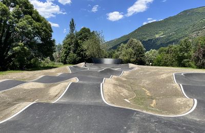 Luchon : le pumptrack du lac de Badech inauguré