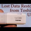 How To Perform Toshiba USB Flash Card Recovery
