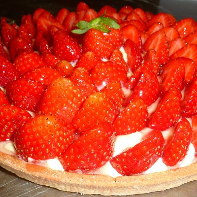 Tarte fraises