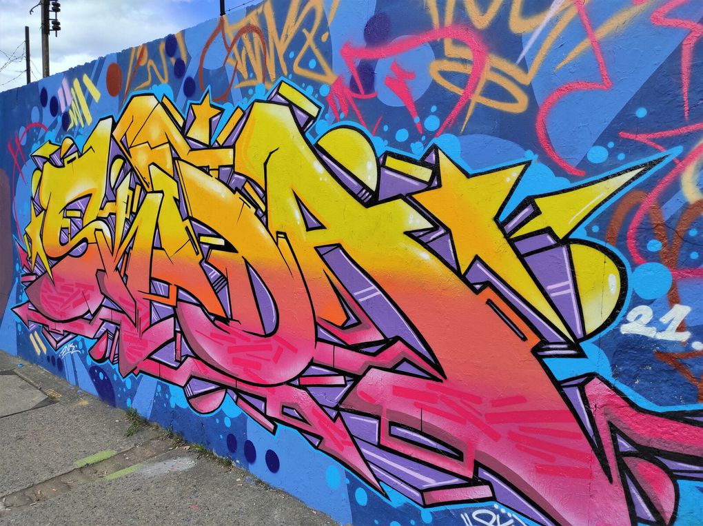 Quelques beaux exemples de graffitis qui ornent les murs de Bogota