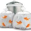 Goldfish trash bags