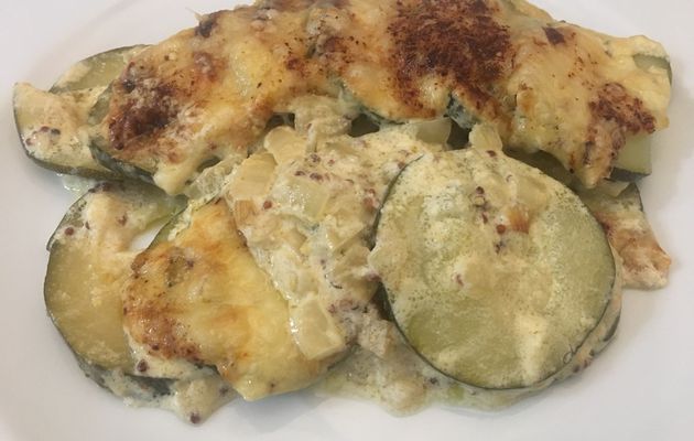 Gratin de courgettes sans gluten - pour 4 personnes