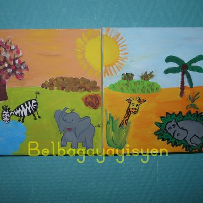 Déco Jungle pour chambre de princesse.. suite