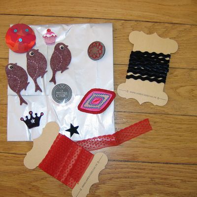 Petit colis de trésors de la MERCERIE CHIC