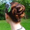 Chignon fleur