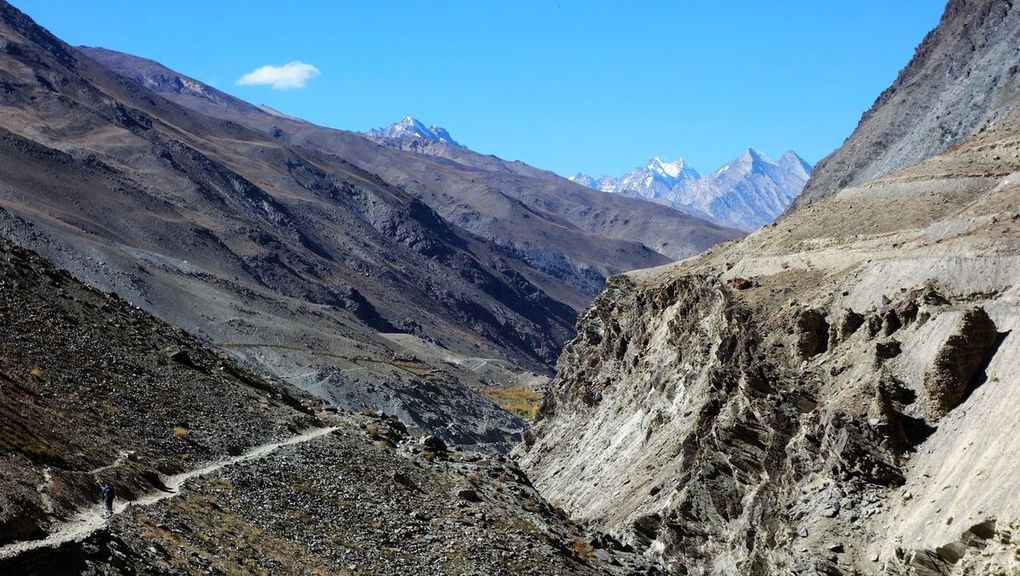 Les paysages jusqu'à Padum