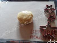 Sapin de Noël en biscuits