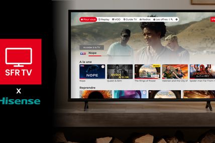 L’application « SFR TV » débarque sur centaines Smart TV Hisense !