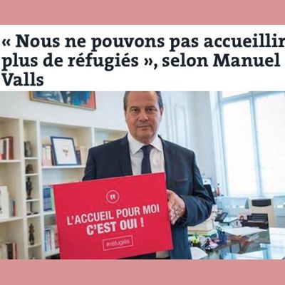 Migrants : Samuel (*) Valls n'en veut plus ! 