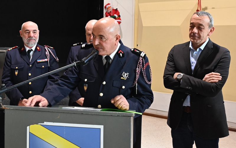 LA TOUR D’AIGUES Les sapeurs pompiers volontaires ont fêté leur Ste Barbe