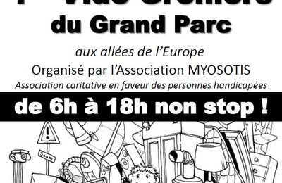 1er Vide-Grenier du Grand Parc