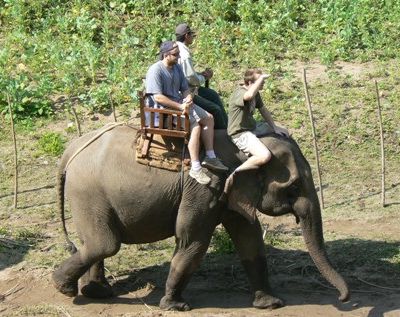 Derniere journee au Laos : MERCI a Pascale et Raymond !