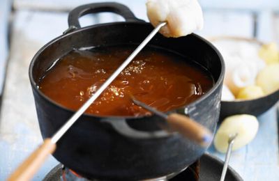 Fondue valaisanne aux tomates