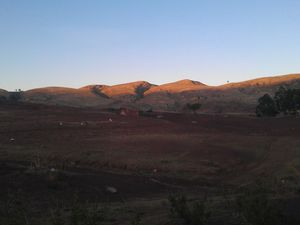 Les paysages à l'intérieur du cratère de Maragua